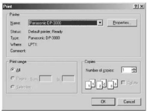 PANASONIC DP-130P - Nyomtatás Windows alkalmazásokból - 1