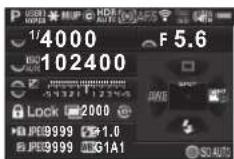 RICOH 645Z - ステータススクリーン - 1