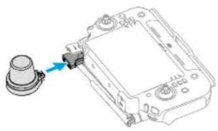DJI Agras T25P - Az RTK dongle beszerelése - 1
