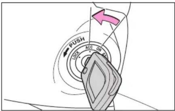 PUSH LOCK ACC ON