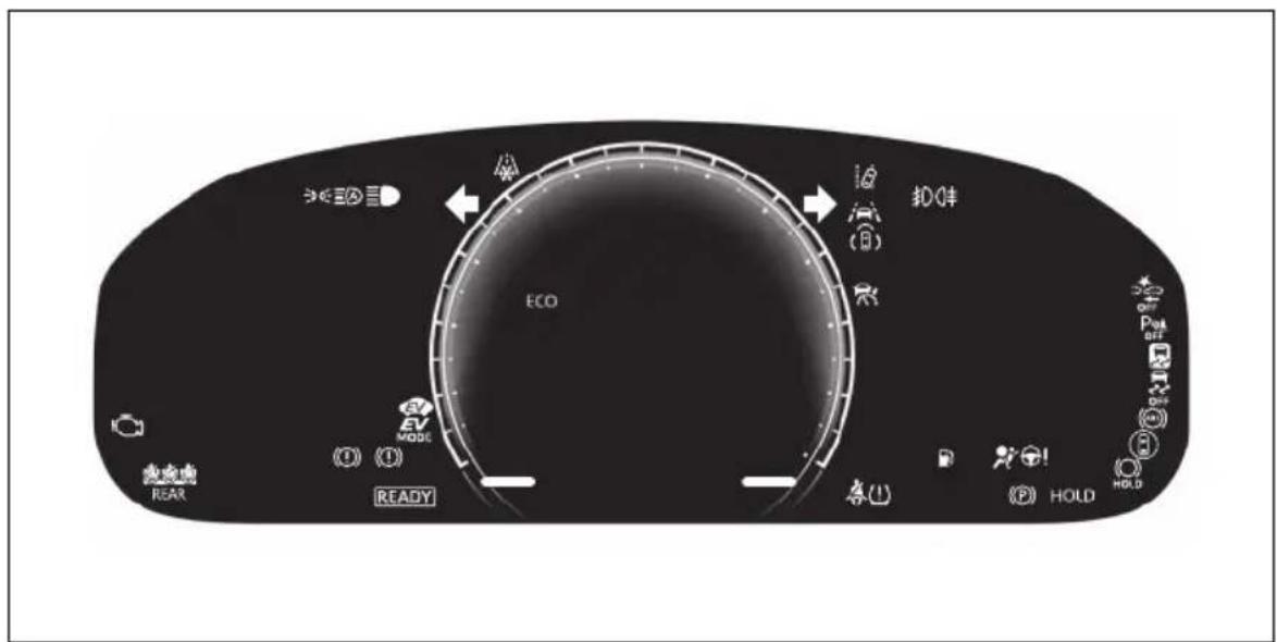 ECO 扣件 EV MODE Ready REAR P44 OFF HOLD
