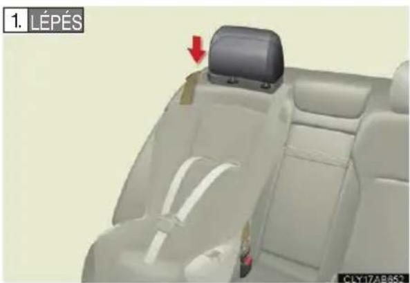 LEXUS IS 220d (2011) - Felső pánttal rendelkező gyermekülés - 1