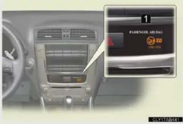 1 PASSENGER AIR BAG LIMIT V20 CLY17AB441