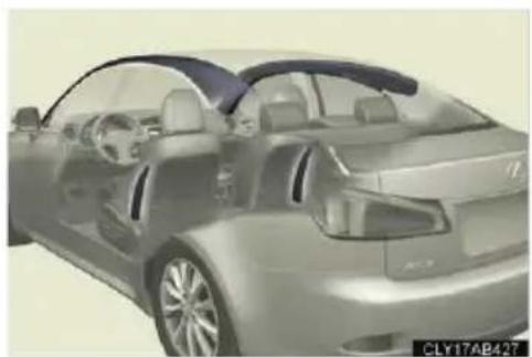 LEXUS IS 220d (2011) - Ütközéstípusok, melyek nem feltétlenül oldják ki az SRS-légzsákokat (oldal- és függönylégzsákok) - 6