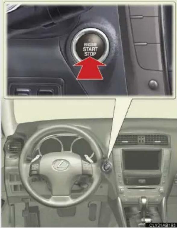 LEXUS IS 220d (2011) - A motor beindítása - 1