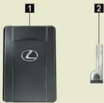 LEXUS IS 220d (2011) - Kulcskártya távirányító funkció nélkül (felszereltségtől függően) - 1