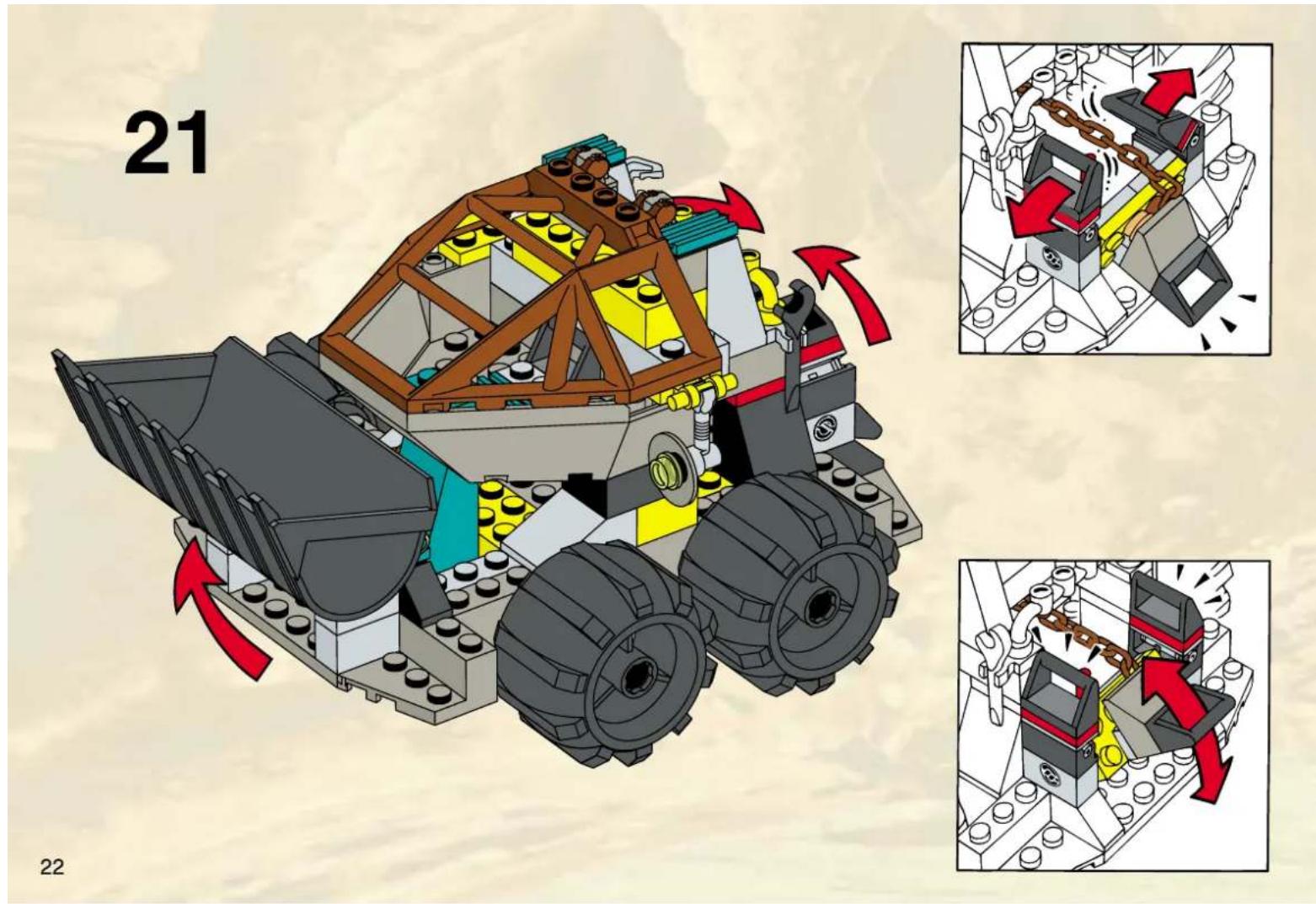 LEGO The Loader Dozer - 10 - 12