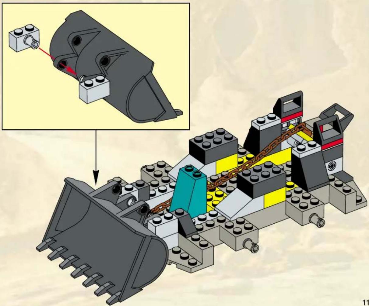 LEGO The Loader Dozer - 10 - 1