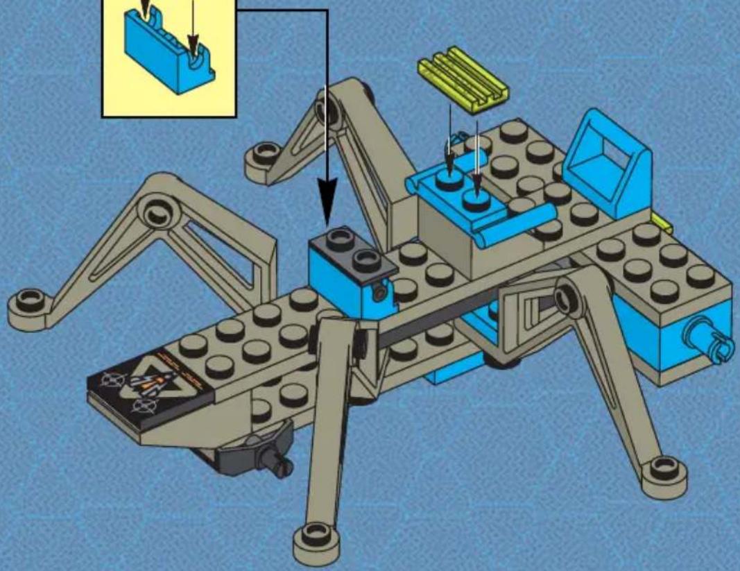 LEGO SPACE POWER ITEM W/MASK - 11 - 2