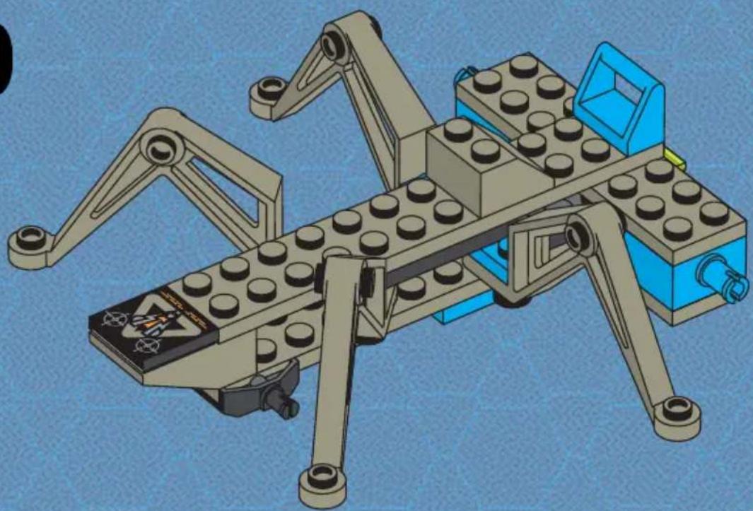 LEGO SPACE POWER ITEM W/MASK - 10 - 1