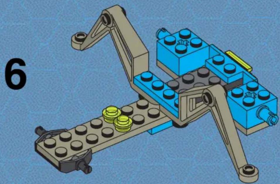LEGO SPACE POWER ITEM W/MASK - LEGO SYSTEM - 7