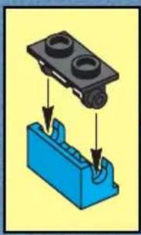 LEGO SPACE POWER ITEM W/MASK - 11 - 1