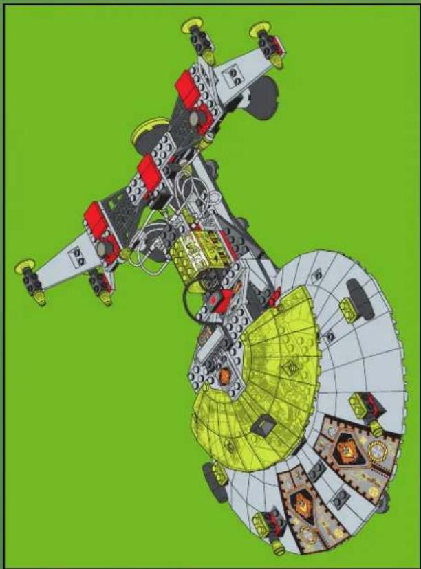 LEGO SUPER FOS ENERGY SPACESHIP - 3