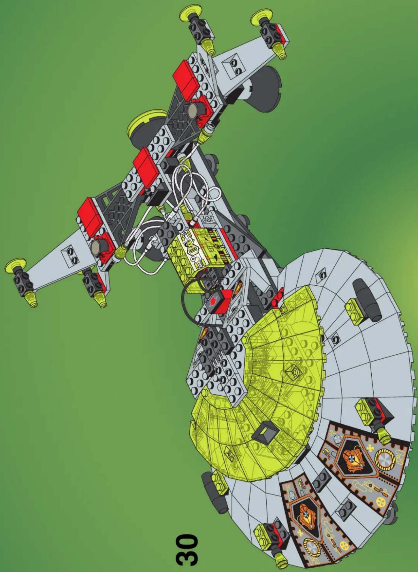 LEGO SUPER FOS ENERGY SPACESHIP - 51