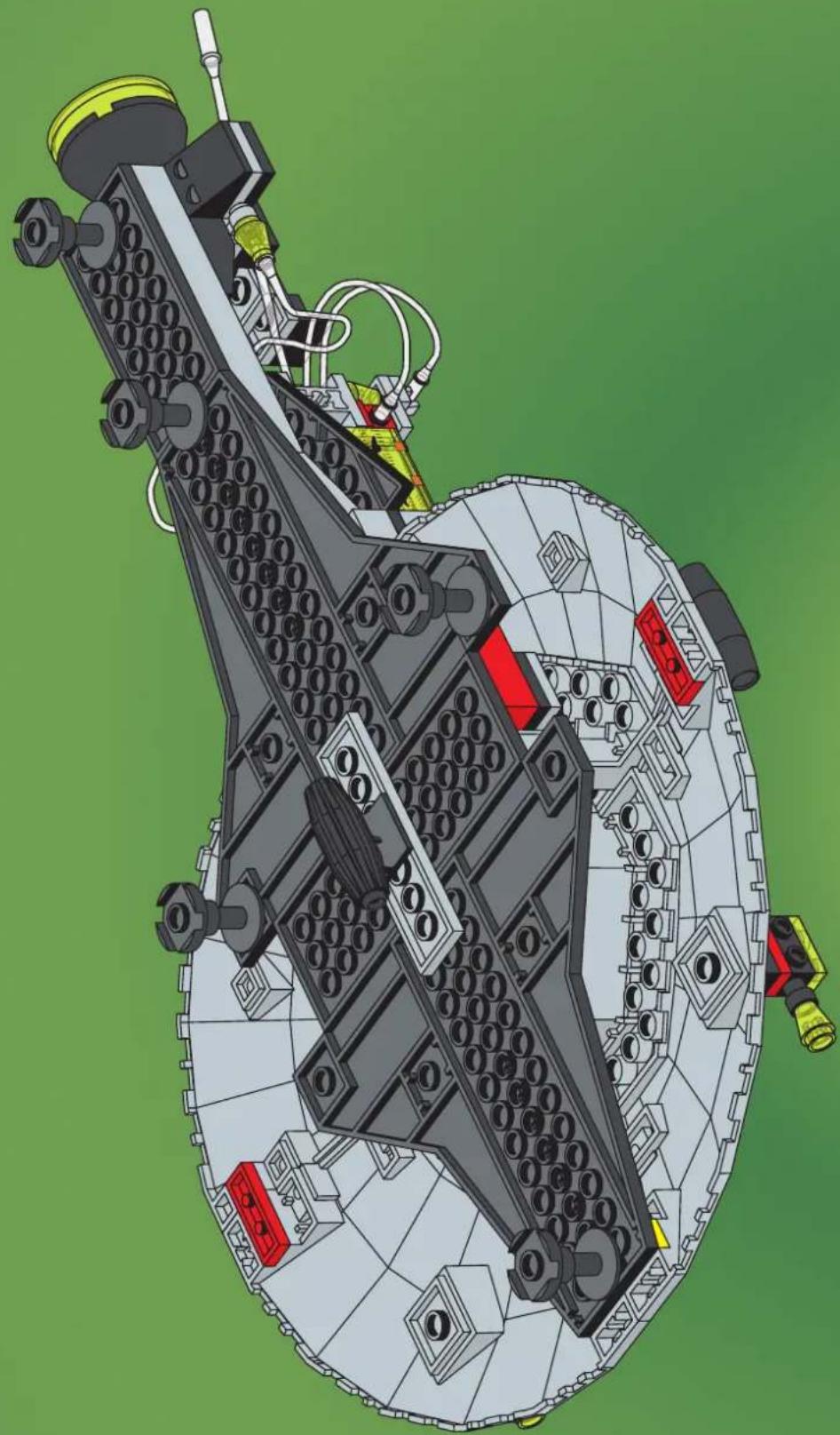 LEGO SUPER FOS ENERGY SPACESHIP - 39