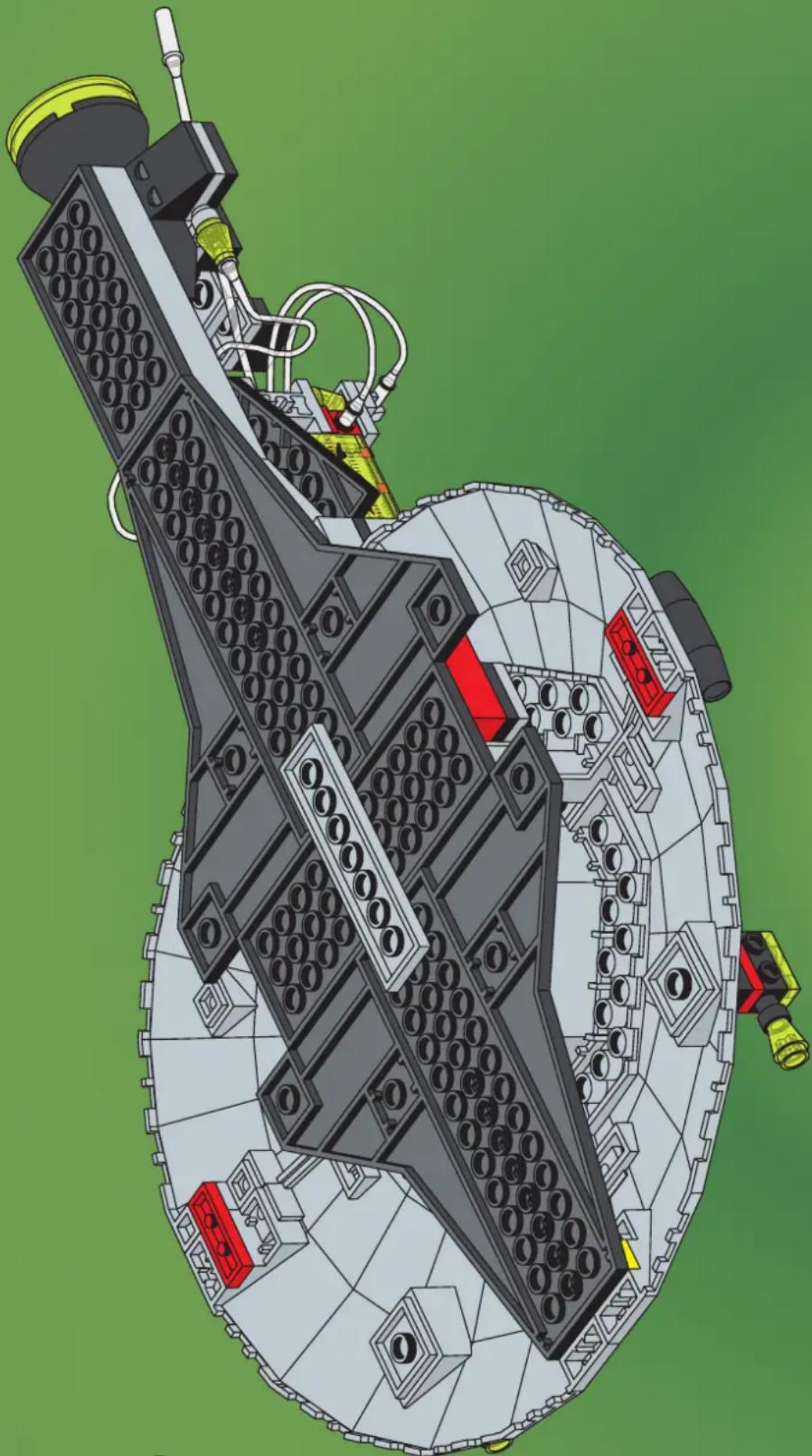 LEGO SUPER FOS ENERGY SPACESHIP - 38