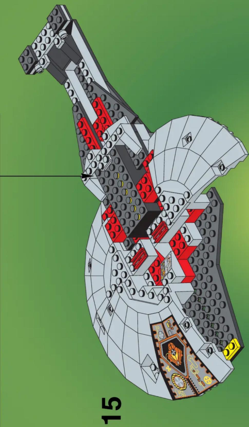 LEGO SUPER FOS ENERGY SPACESHIP - 18