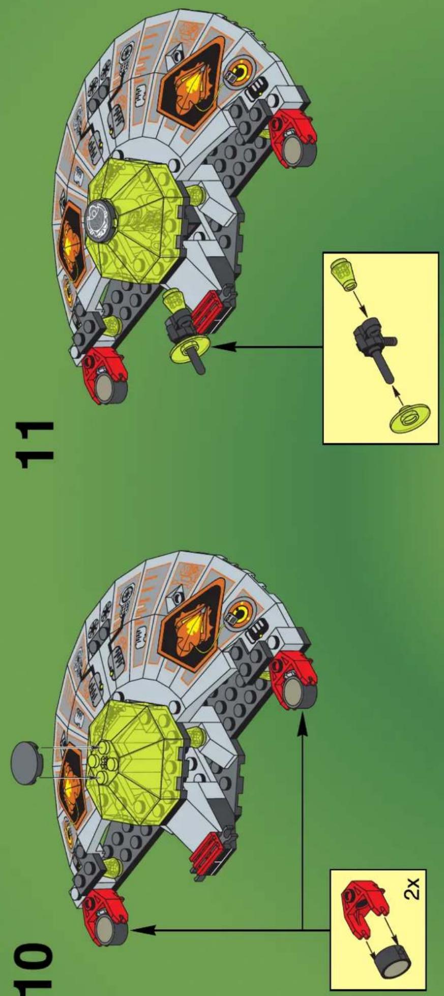 LEGO SUPER FOS ENERGY SPACESHIP - 63