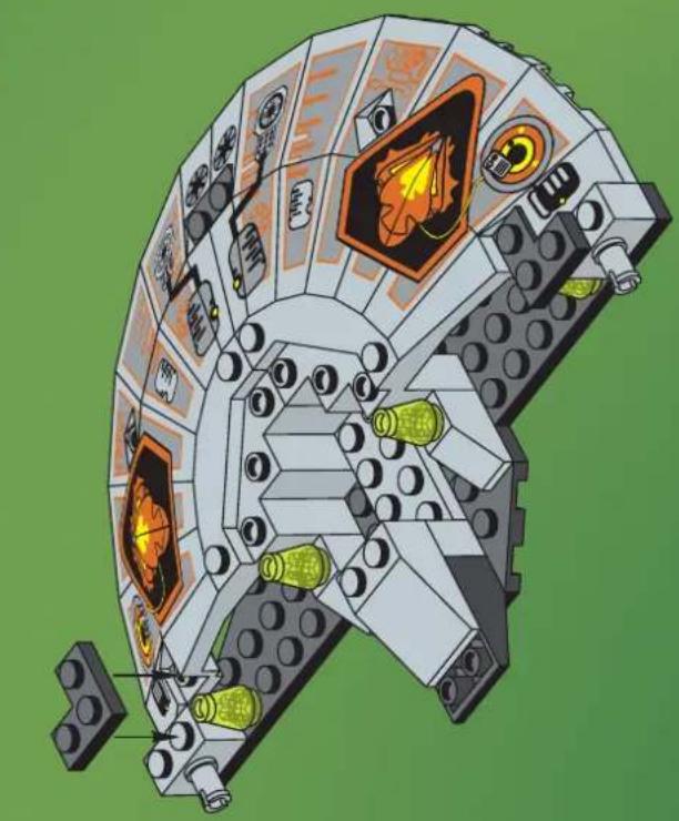 LEGO SUPER FOS ENERGY SPACESHIP - 59
