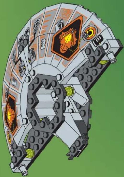 LEGO SUPER FOS ENERGY SPACESHIP - 62