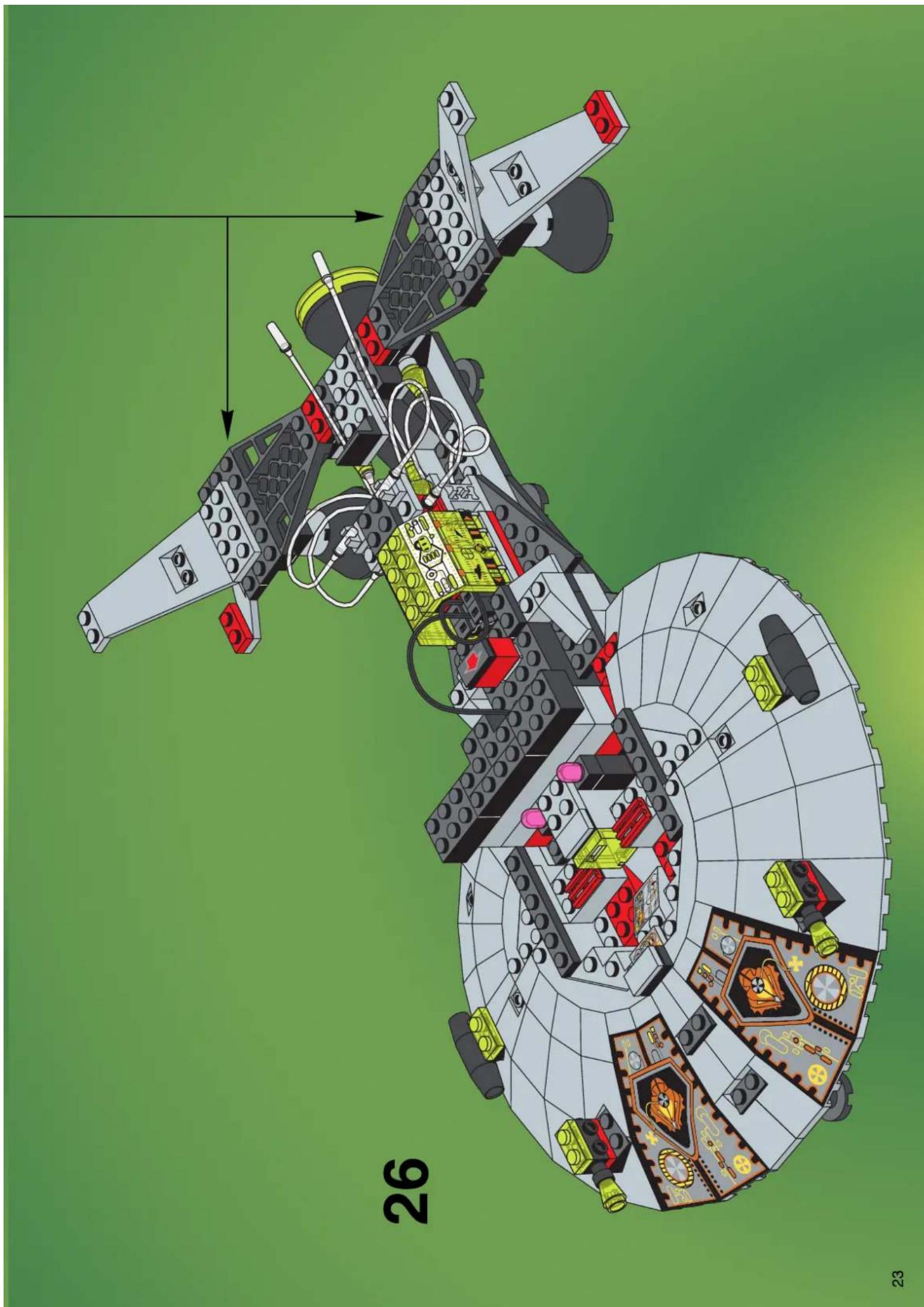 LEGO SUPER FOS ENERGY SPACESHIP - 45