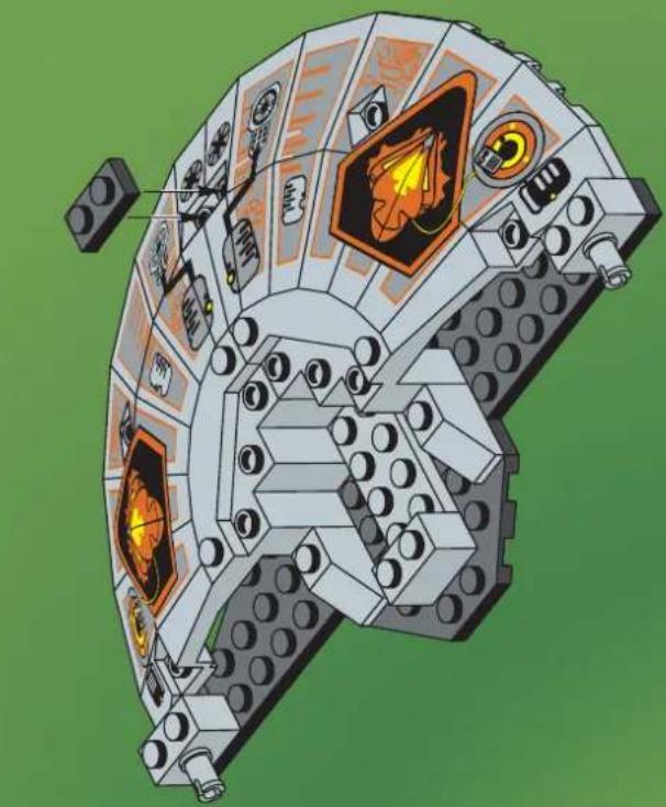 LEGO SUPER FOS ENERGY SPACESHIP - 54