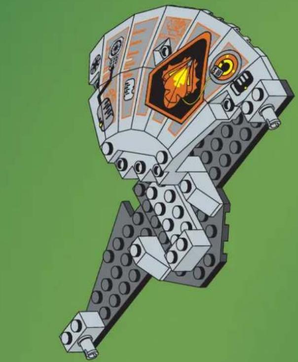 LEGO SUPER FOS ENERGY SPACESHIP - 53