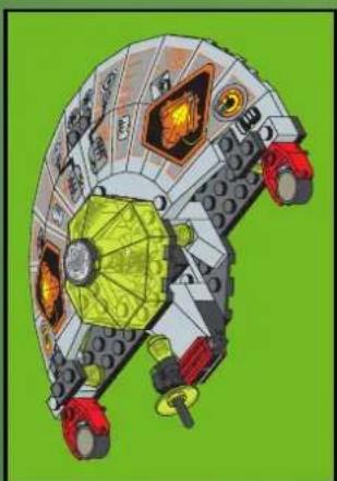 LEGO SUPER FOS ENERGY SPACESHIP - 58