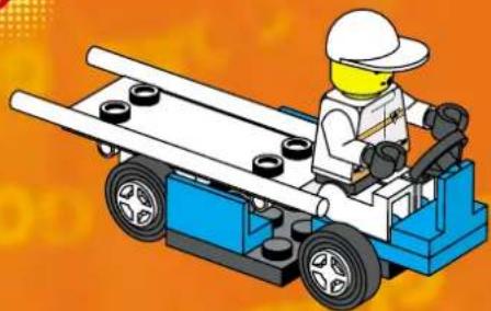 LEGO Main Entrance with Ground Staff - LEGO - 50