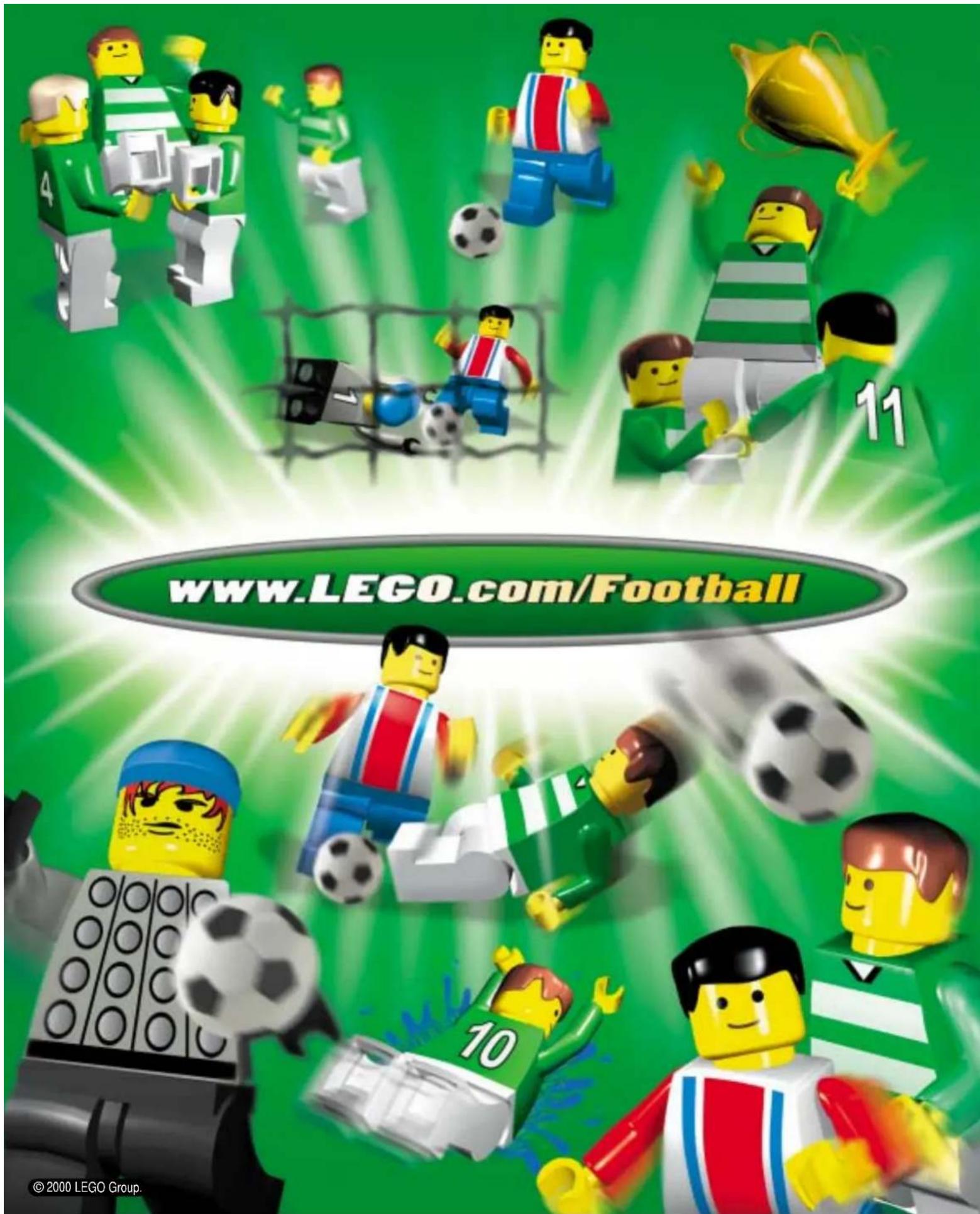 www.LEGO.com/Football ©2000 LEGO Group.