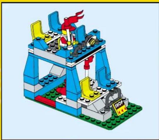 LEGO Main Entrance with Ground Staff - LEGO - 12