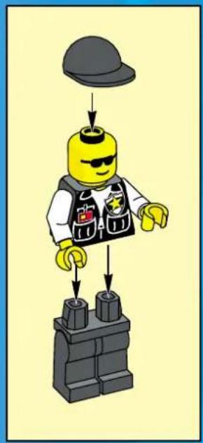 LEGO Main Entrance with Ground Staff - LEGO - 4
