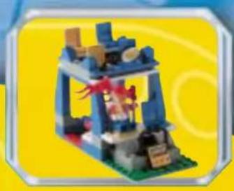 LEGO Main Entrance with Ground Staff - LEGO - 16