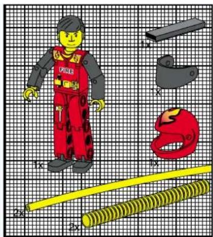 LEGO Rescue Bike - Technic - 57