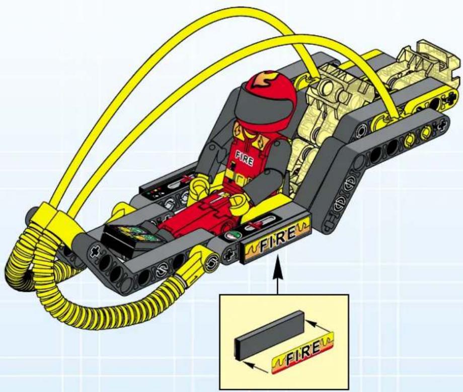 LEGO Rescue Bike - Technic - 58