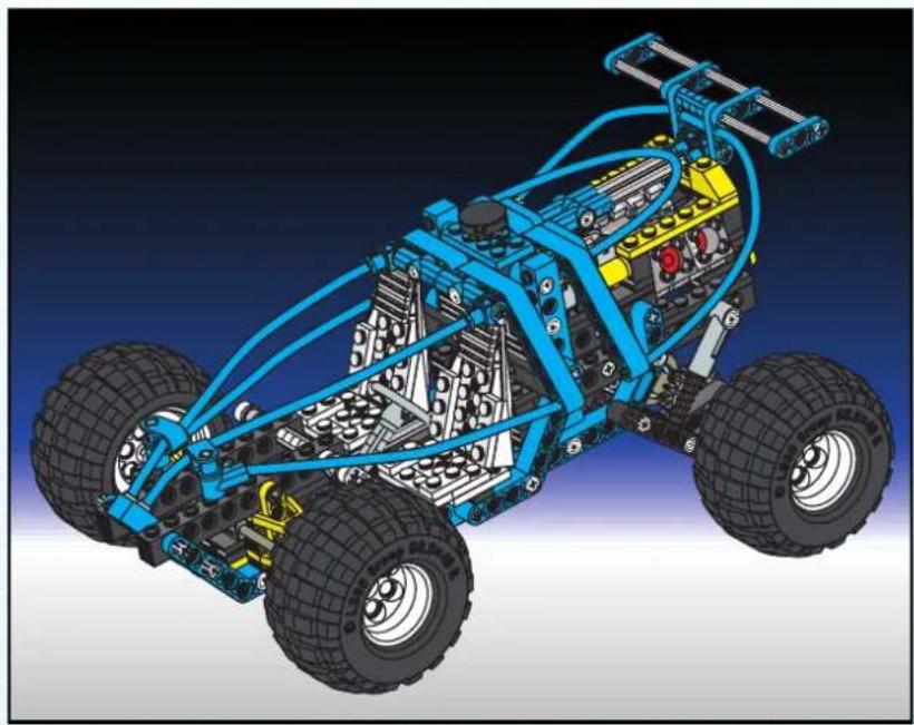 LEGO FUTUR CAR - Technic - 10