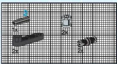 LEGO PNEUMATIC FOREST TRACTOR - Technic - 56
