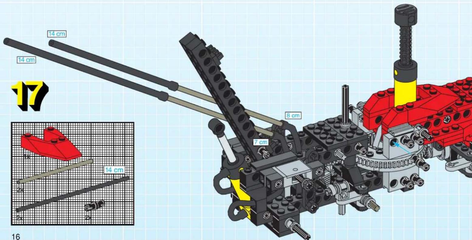 LEGO PNEUMATIC FOREST TRACTOR - Technic - 83