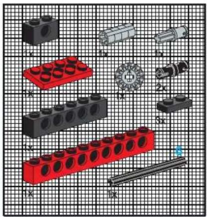 LEGO PNEUMATIC FOREST TRACTOR - Technic - 148