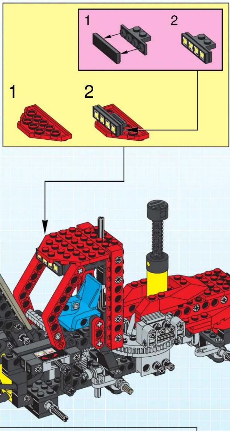 LEGO PNEUMATIC FOREST TRACTOR - Technic - 95