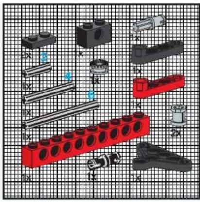 LEGO PNEUMATIC FOREST TRACTOR - Technic - 115