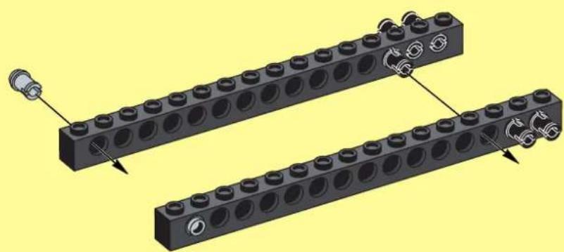 LEGO PNEUMATIC FOREST TRACTOR - Technic - 169