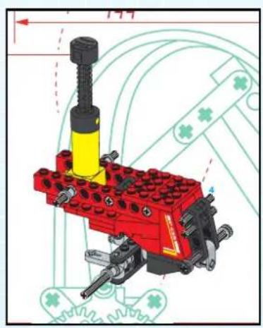 LEGO PNEUMATIC FOREST TRACTOR - Technic - 47