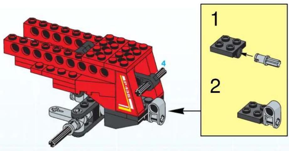 LEGO PNEUMATIC FOREST TRACTOR - Technic - 74
