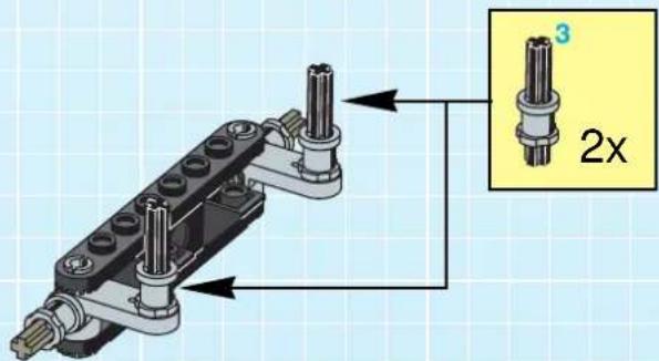LEGO PNEUMATIC FOREST TRACTOR - Technic - 126