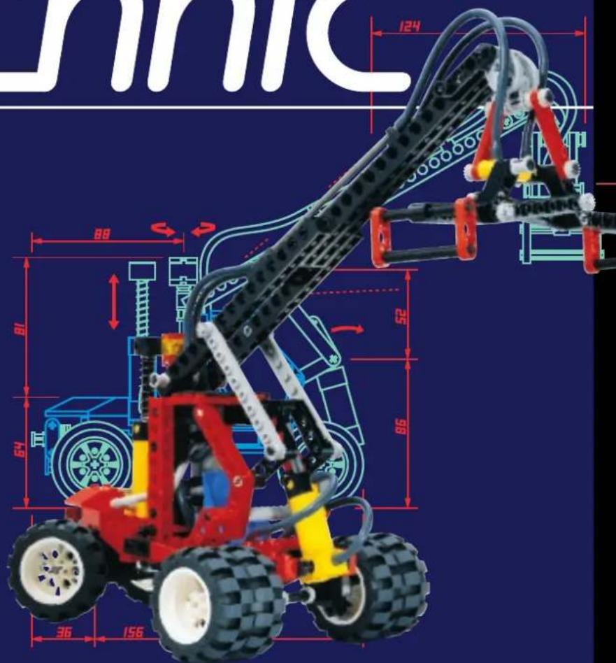 LEGO PNEUMATIC FOREST TRACTOR - Technic - 2