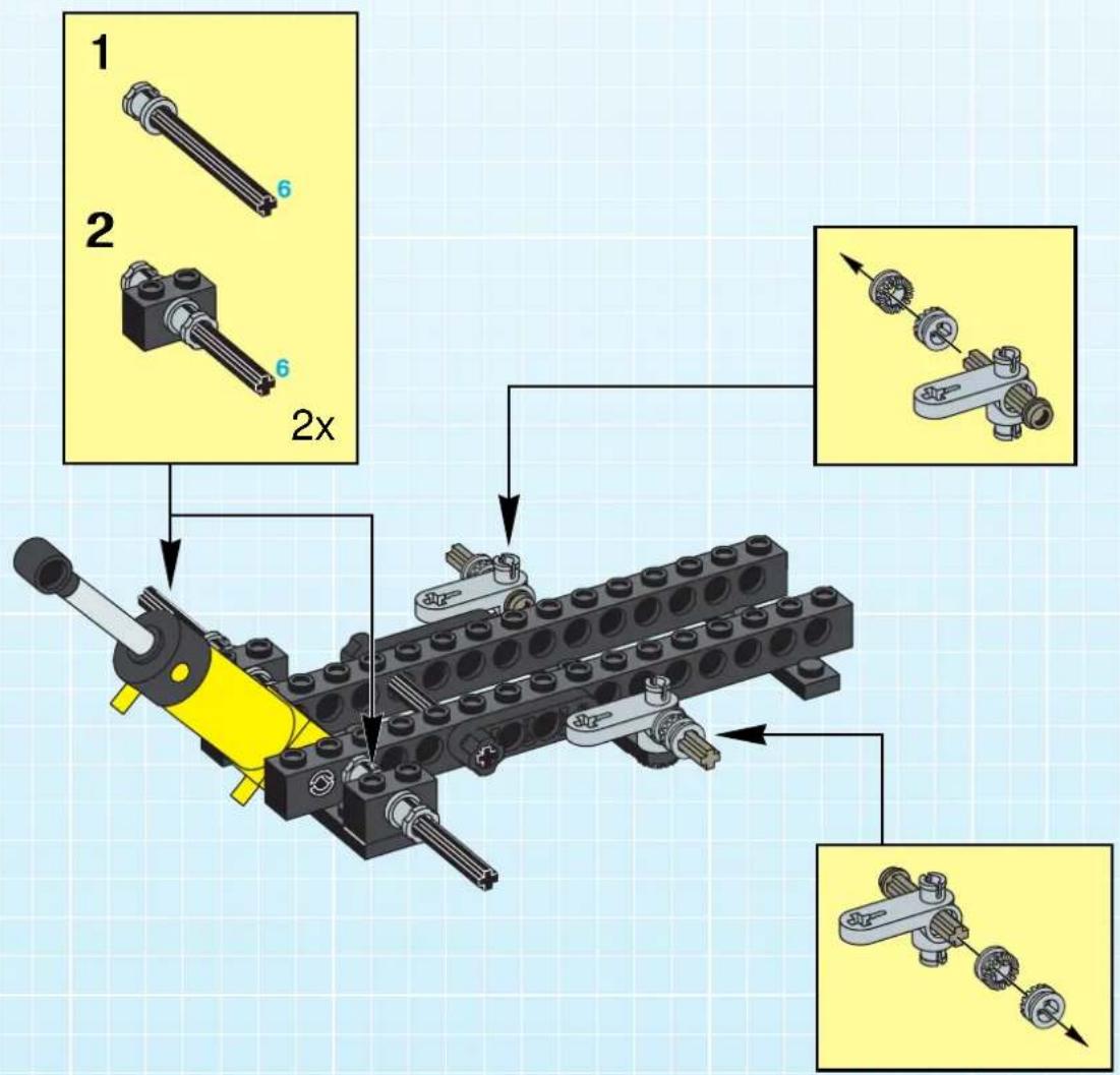 LEGO PNEUMATIC FOREST TRACTOR - Technic - 19