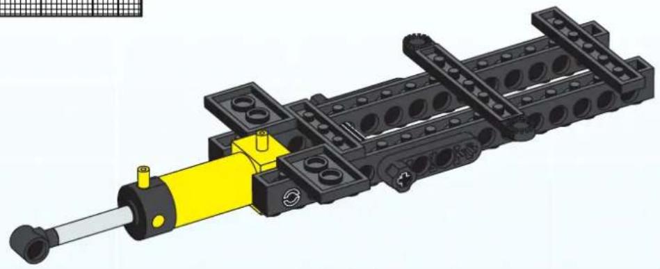 LEGO PNEUMATIC FOREST TRACTOR - Technic - 17