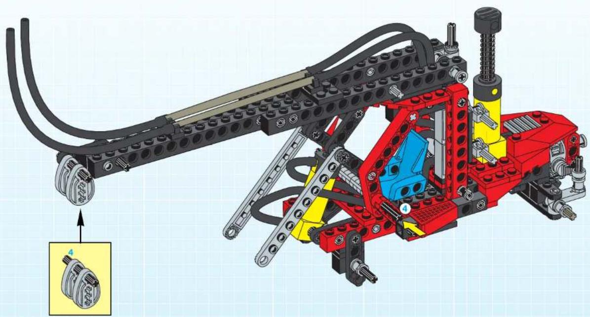 LEGO PNEUMATIC FOREST TRACTOR - Technic - 173