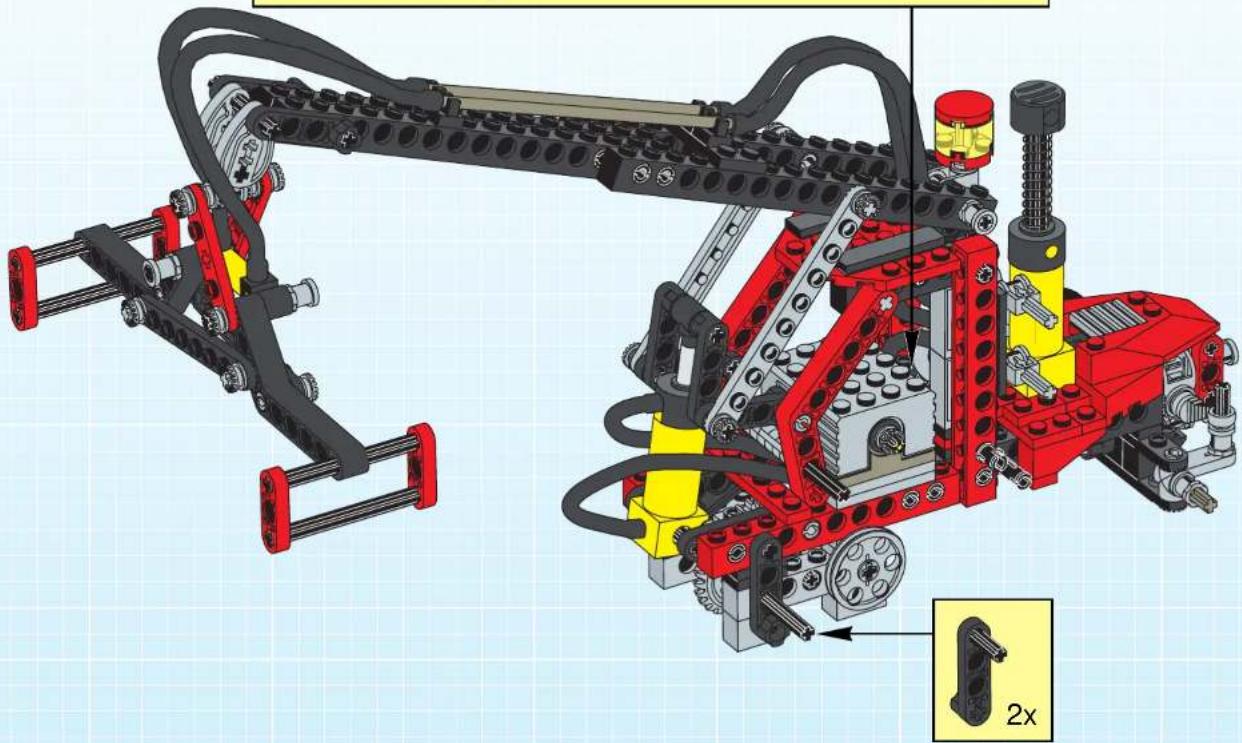 LEGO PNEUMATIC FOREST TRACTOR - Technic - 208